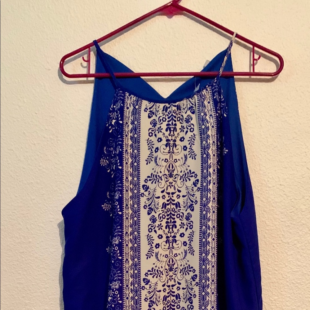 Colbalt blue Q&A Dress